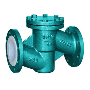 H41F46升降式襯（chèn）氟（fú）止回閥