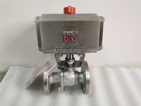 氣動（dòng）雙（shuāng）作用球閥不鏽鋼執行器