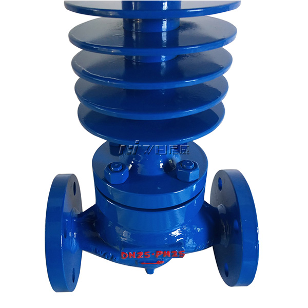 ZJHPS帶散熱片（piàn）高溫氣動調節閥