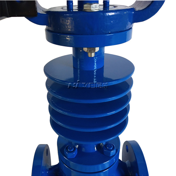 ZJHPS帶散熱片高（gāo）溫氣（qì）動調節閥