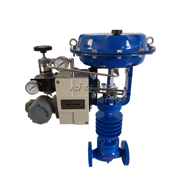 ZJHPS帶散（sàn）熱片高溫氣動調節閥