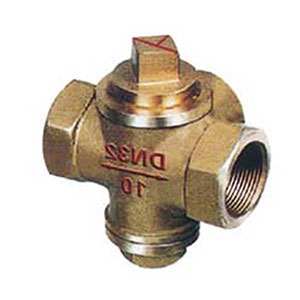 X16W三（sān）通內螺紋全銅旋（xuán）塞閥